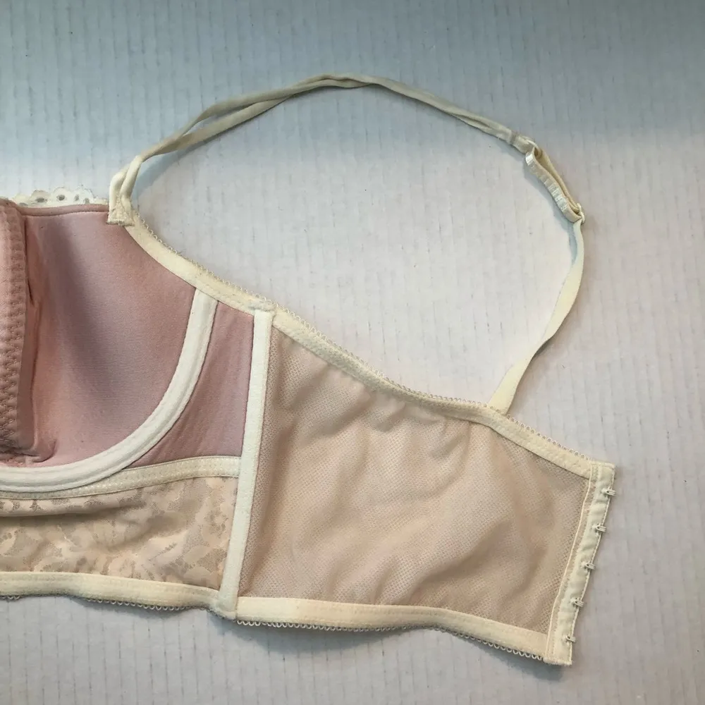 B.Tempt'd Bra Women’s Ciao Bella Lace Balconette Longline Bra in Cream Sz L EUC - Image 11