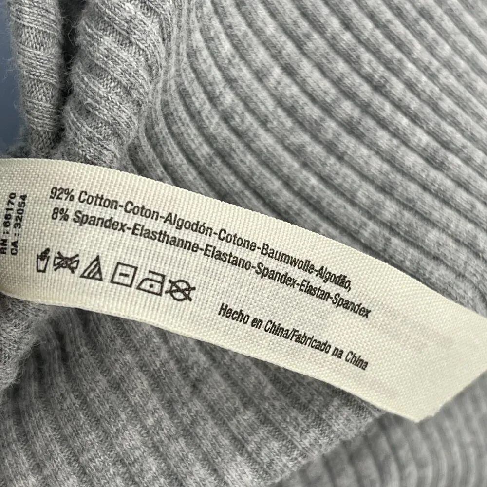 Free People Beat It Jumper Ribbed FP Beach Jumpsuit Racerback Athleisure Gray - Image 10