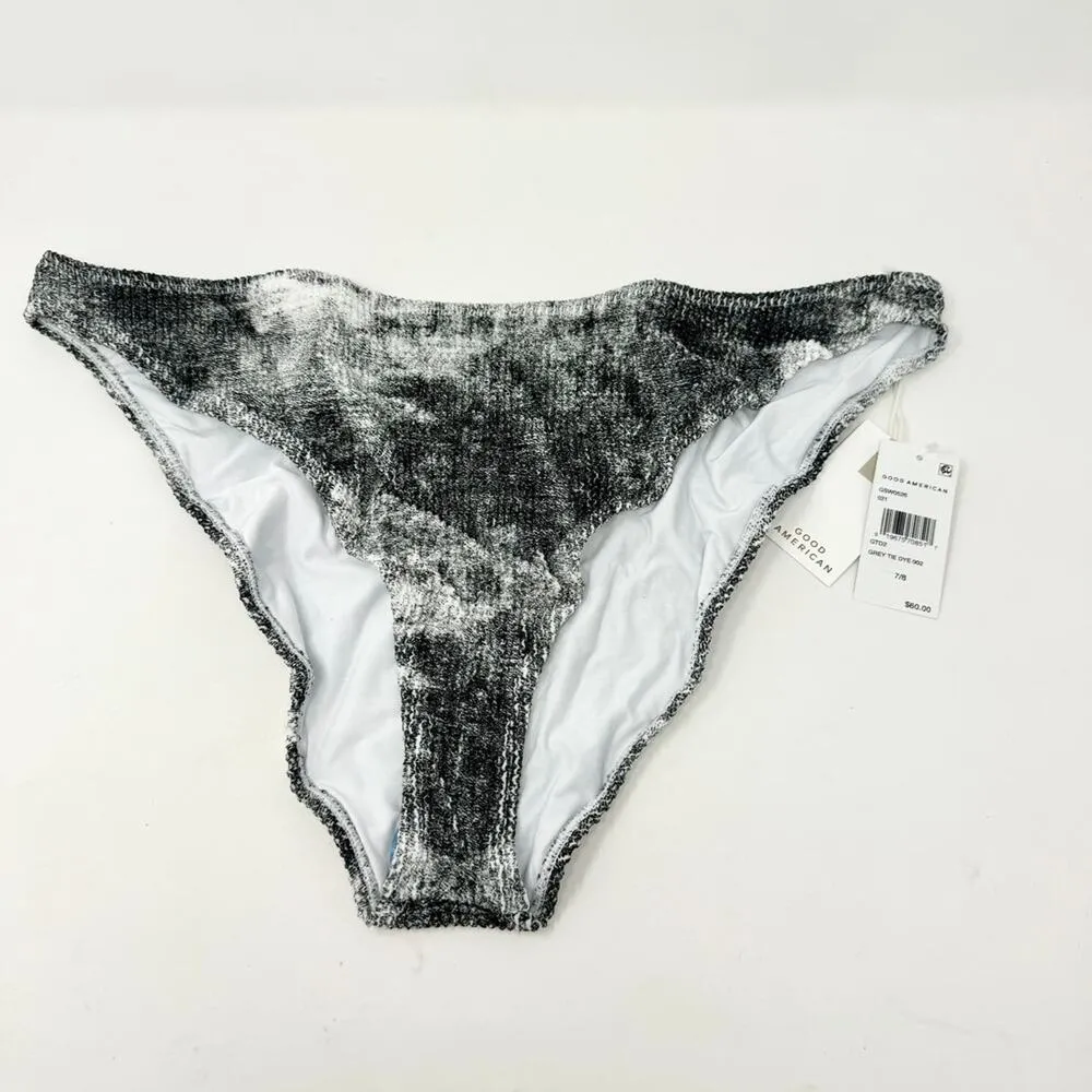 Good American WOMEN ALWAYS FITS GREY TIE DYE GOOD WAIST CHEEKY BOTTOM SIZE 4X/5X - Image 2