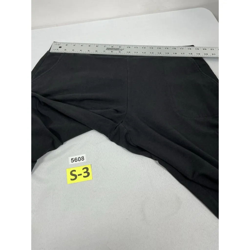 Womans Talbots Relaxed Pullon Capris XL Black - Image 5