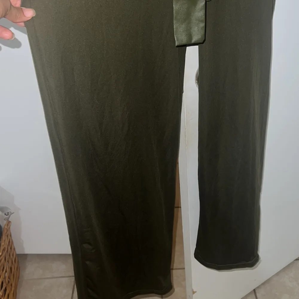 L Jumpsuits Elegant Long Sleeve Straight Long Pants Clubwear Rompers with Pocket Size L - Image 3