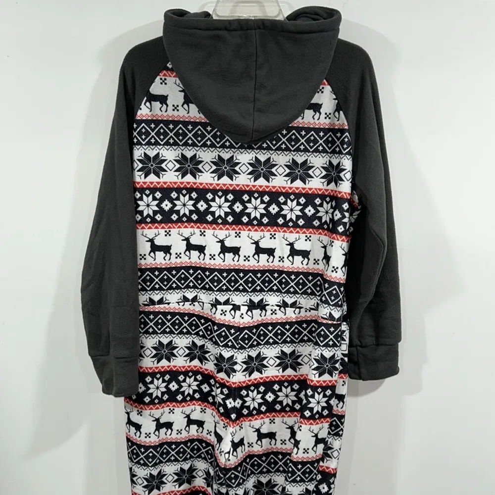 IFFEI Womans footed Pajamas White Size L - Image 5