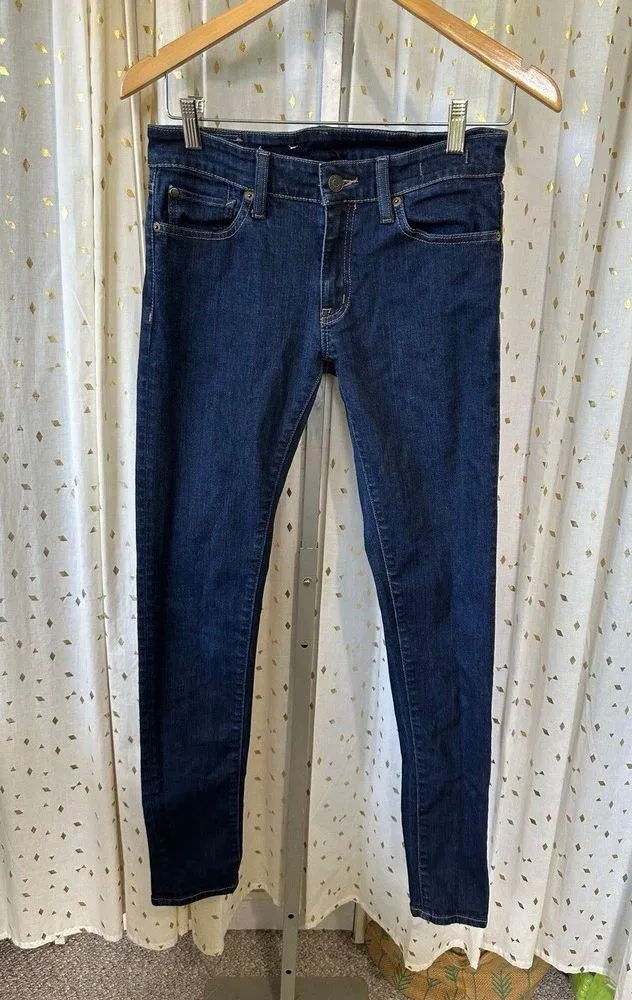 Ralph Lauren Denim & Supply Women's Dark Wash Skinny Stretch Jeans 28 - Image 2