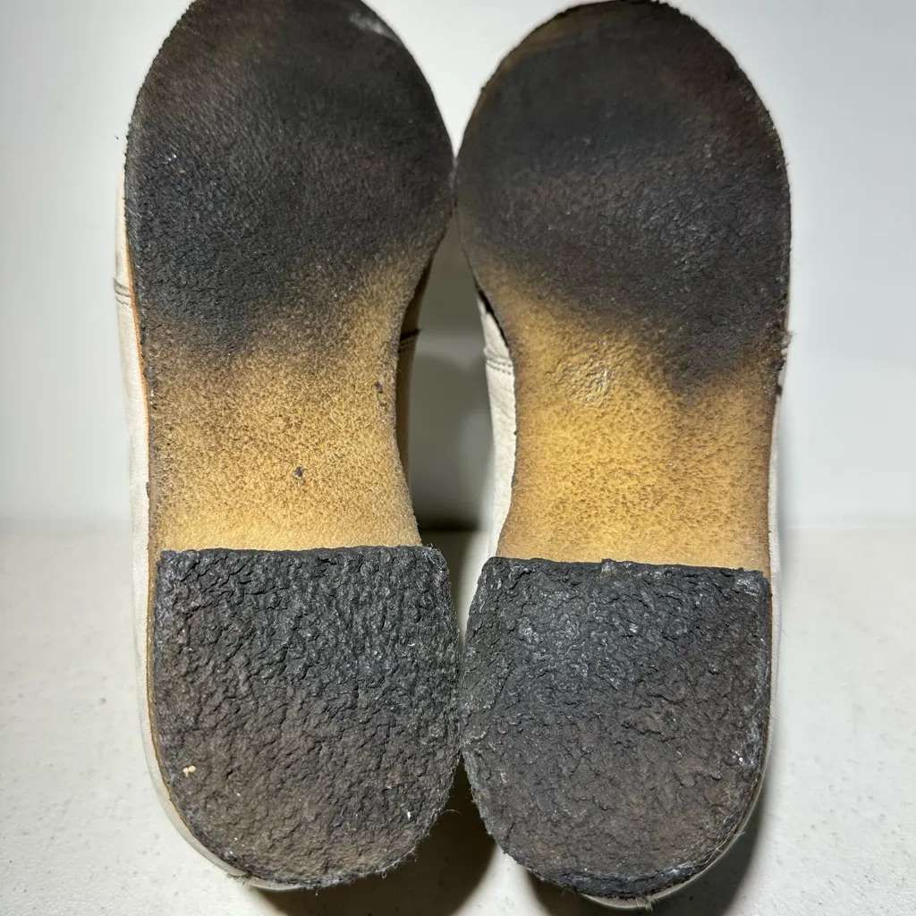 Clarks Originals Pheia Desert Crepe Sole Chukka Classic Dress Boots Size 8 Tan - Image 7