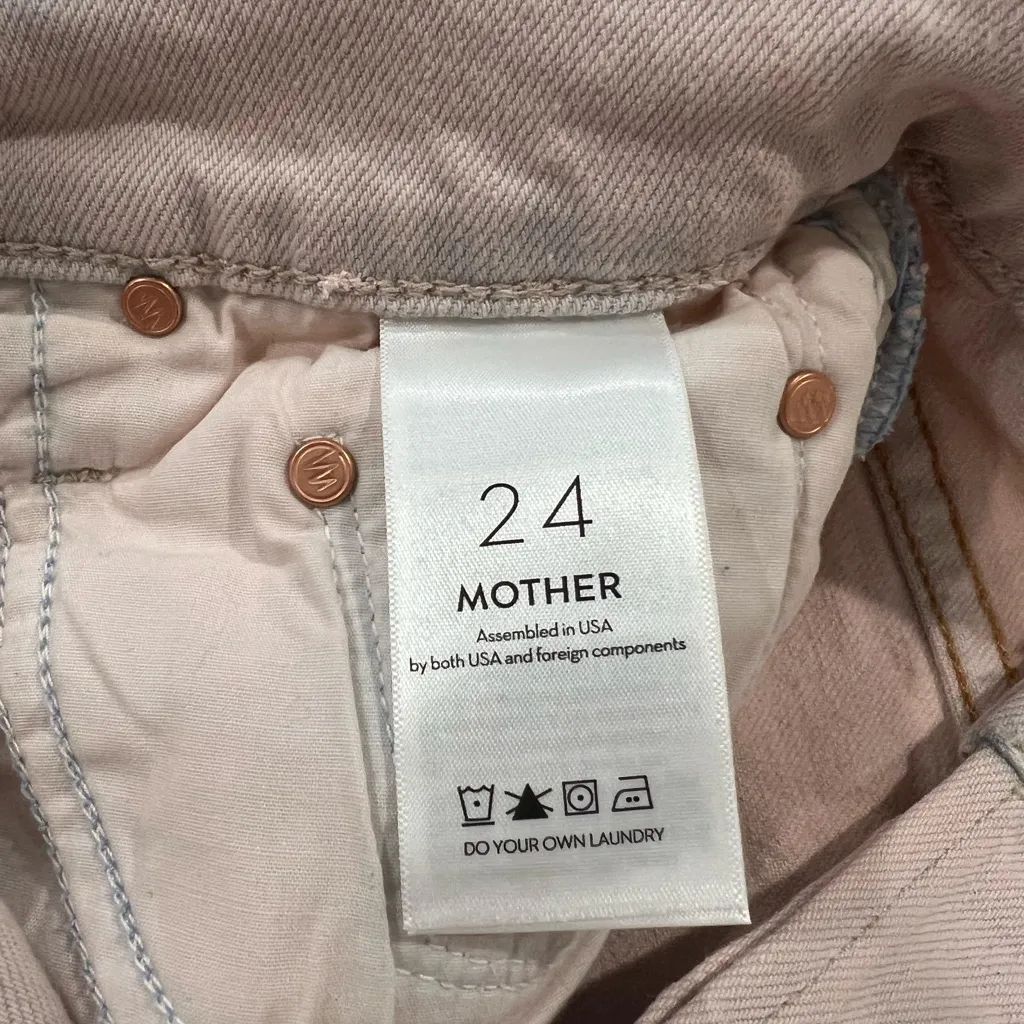 Pink Mother Superior cut offs Size 24 - Image 3