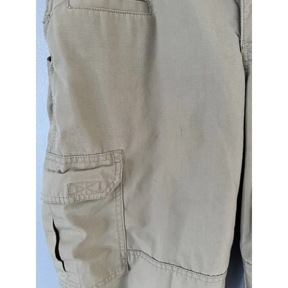 511 Tactical Series Khaki Ripstop Women’s Cargo Pants Size 8 Law Enforcement - Image 8