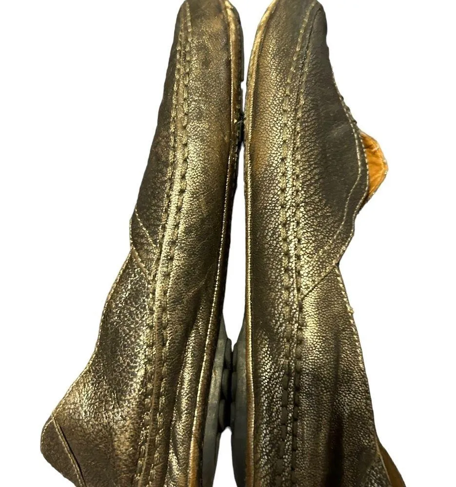 Gentle souls Kenneth Cole Soleful
Metallic Leather Split Vamp Loafer size 7.5 - Image 7