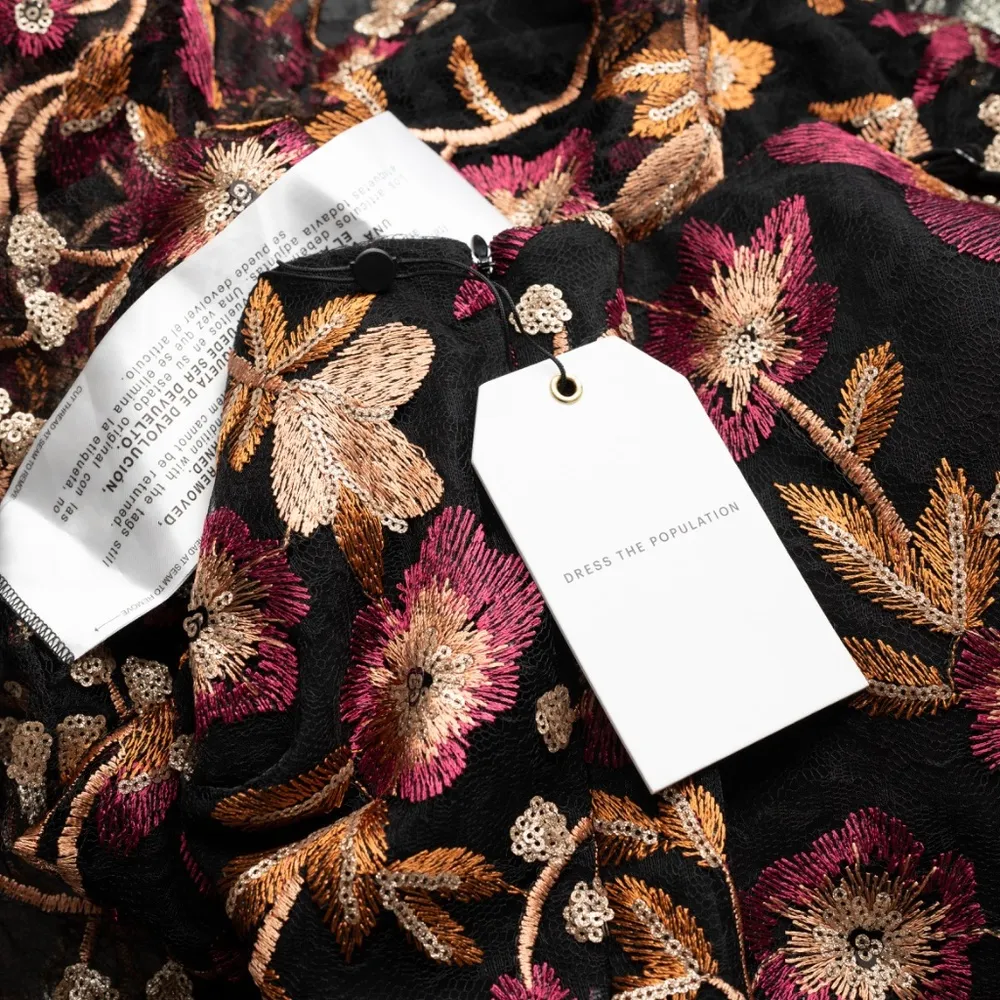 Dress the Population - Uma Women's Sleeveless Fit & Flare Dress - Image 8