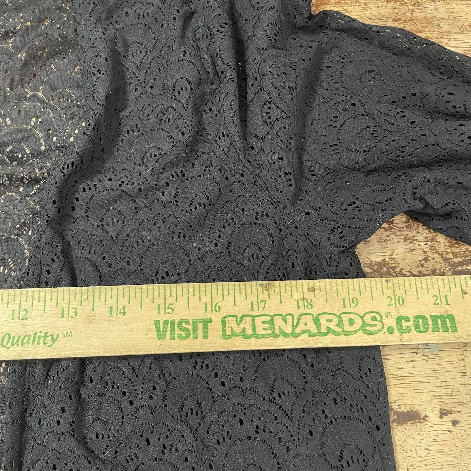 WHBM Sheer  Kimono Small Black Fringed Boho Cardigan - Image 7