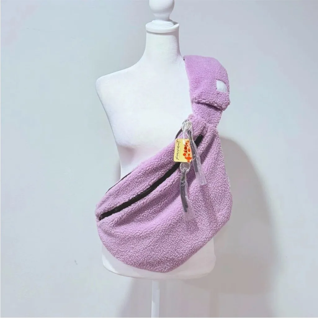 Free People Purple Crossbody Bag - Image 8