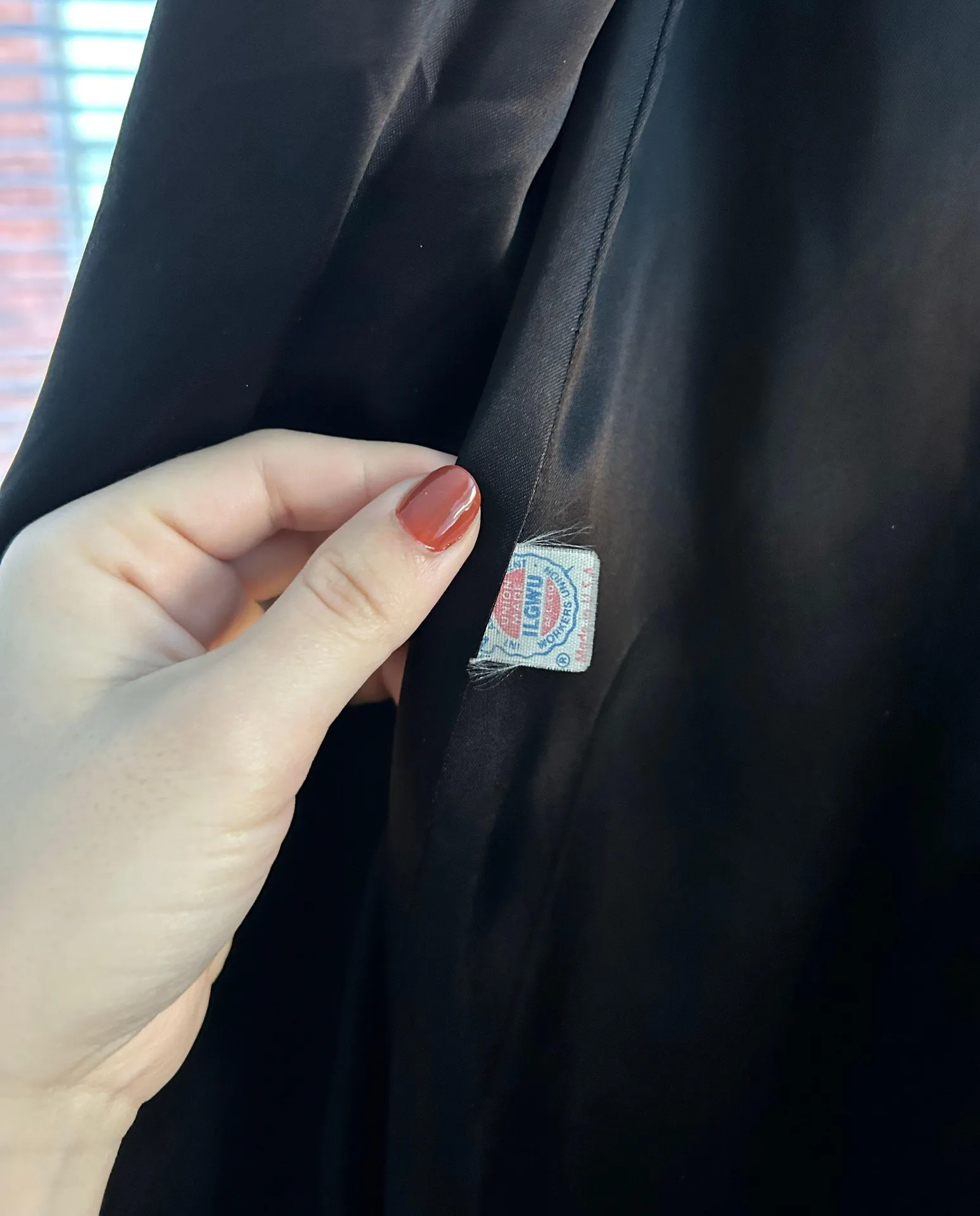 Lorendale By Bromleigh Vintage 100% Wool Coat - Image 6