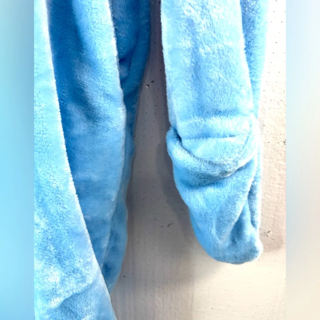 Cozusket S Cozplay Unicorn Plush Velour Costume Pink and Blue - Image 7