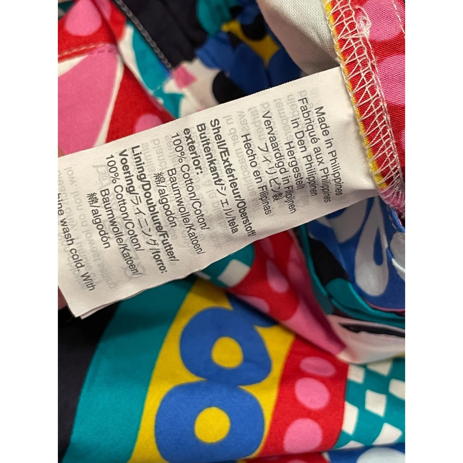 J. Crew Ratti Tulip Skirt Women Size 2‎ Colorful Kaleidoscope Floral Tie Midi - Image 6