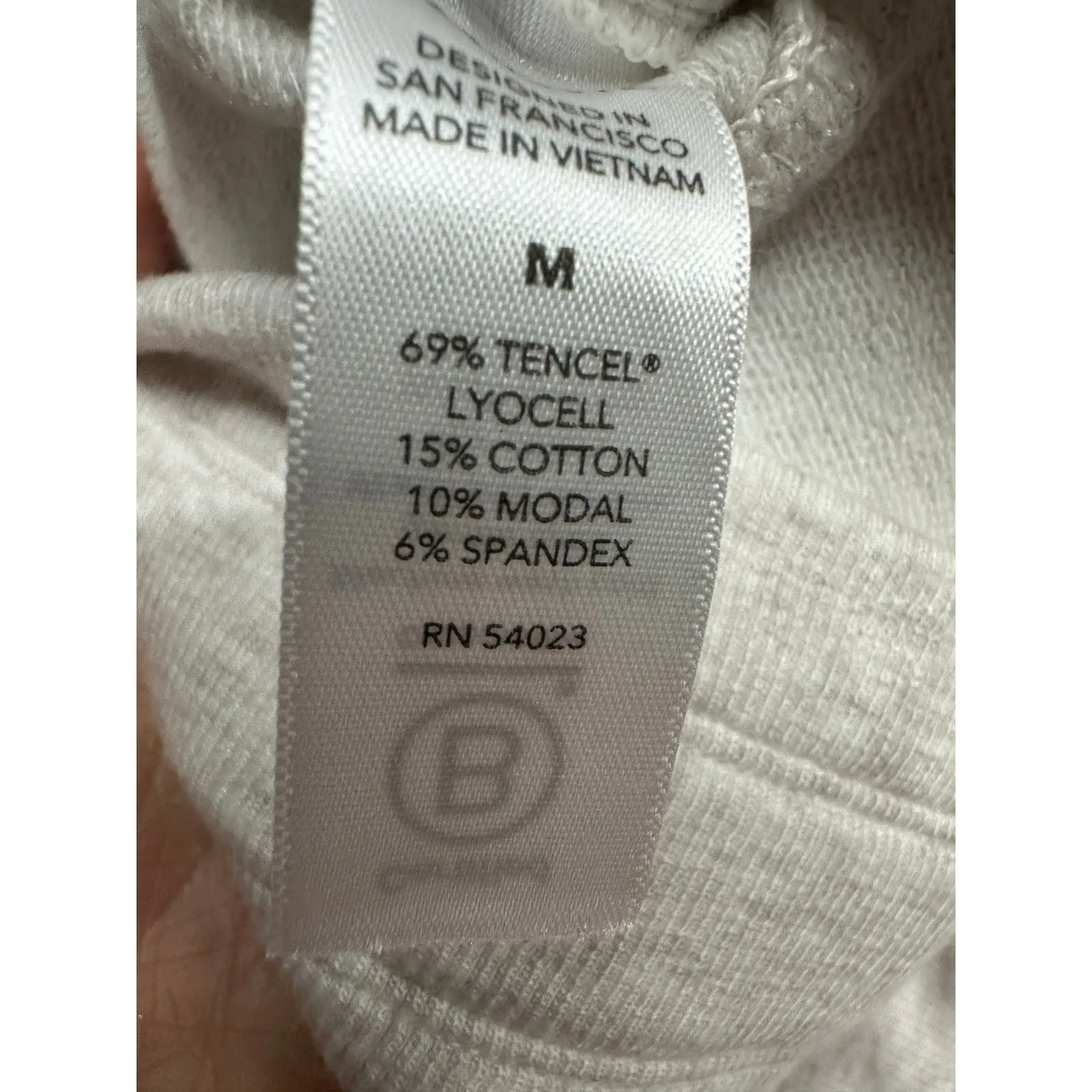 Athleta Balance Jogger Women Medium‎ Cream Sweatpants Lounge Casual Pants - Image 9