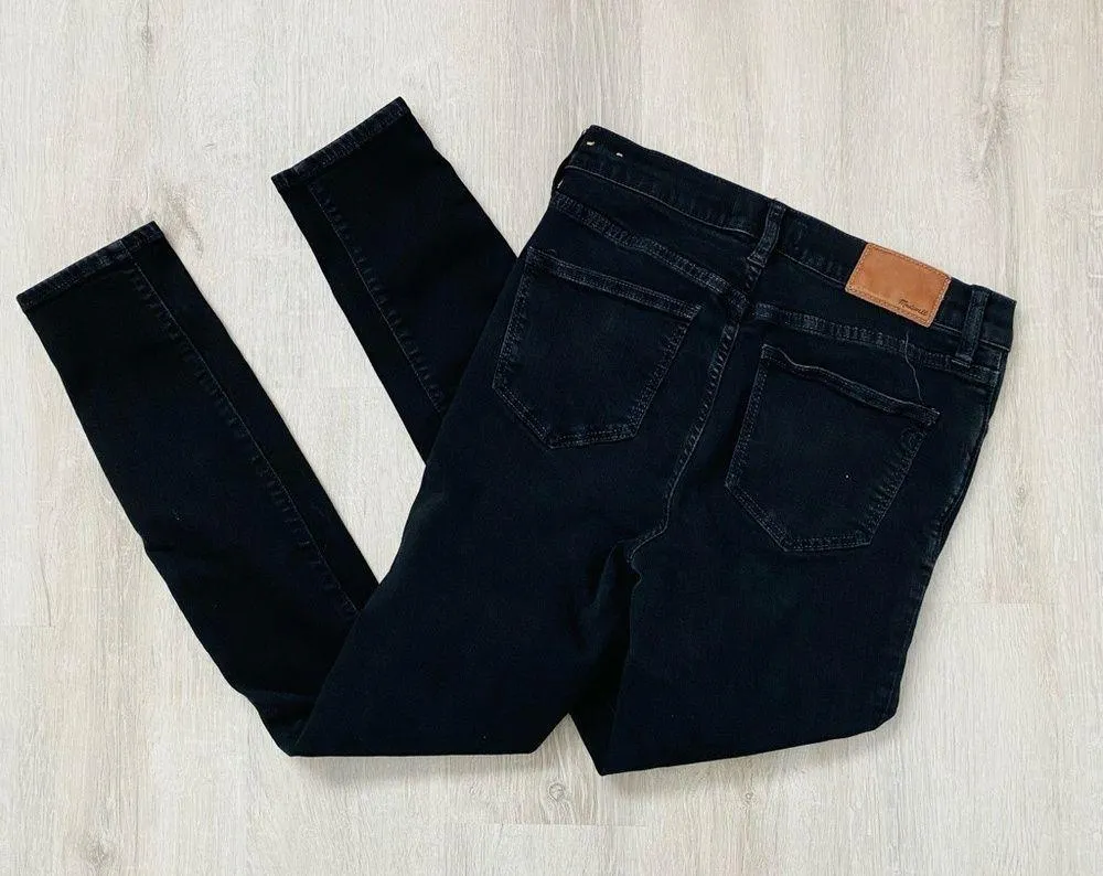 Madewell Roadtripper Denim Jeans Black Sz 27 - Image 13