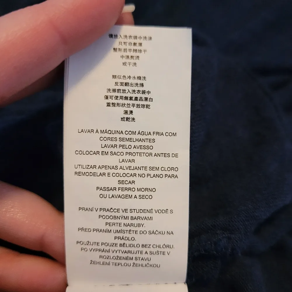 MICHAEL Michael Kors Navy Linen Tie-Front T-Shirt - Image 13