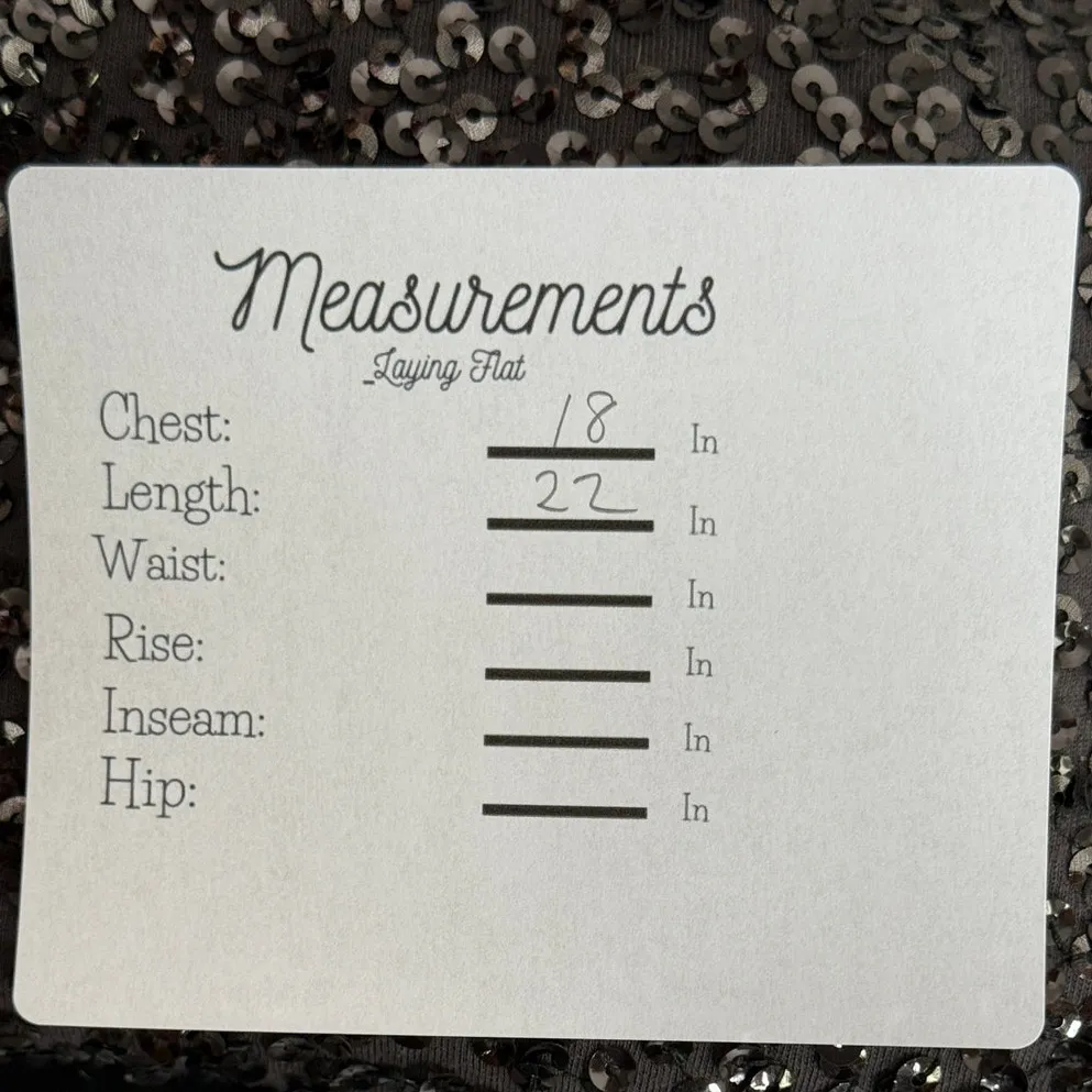 J. Crew Metallic Sequin 3/4Sleeve Stretch Sparkly Blouse Boatneck 2 Black Silver - Image 8