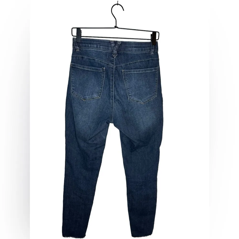 Democracy “Ab” Technology Medium Wash Distressed Skinny Jeans Size 4 - Image 2