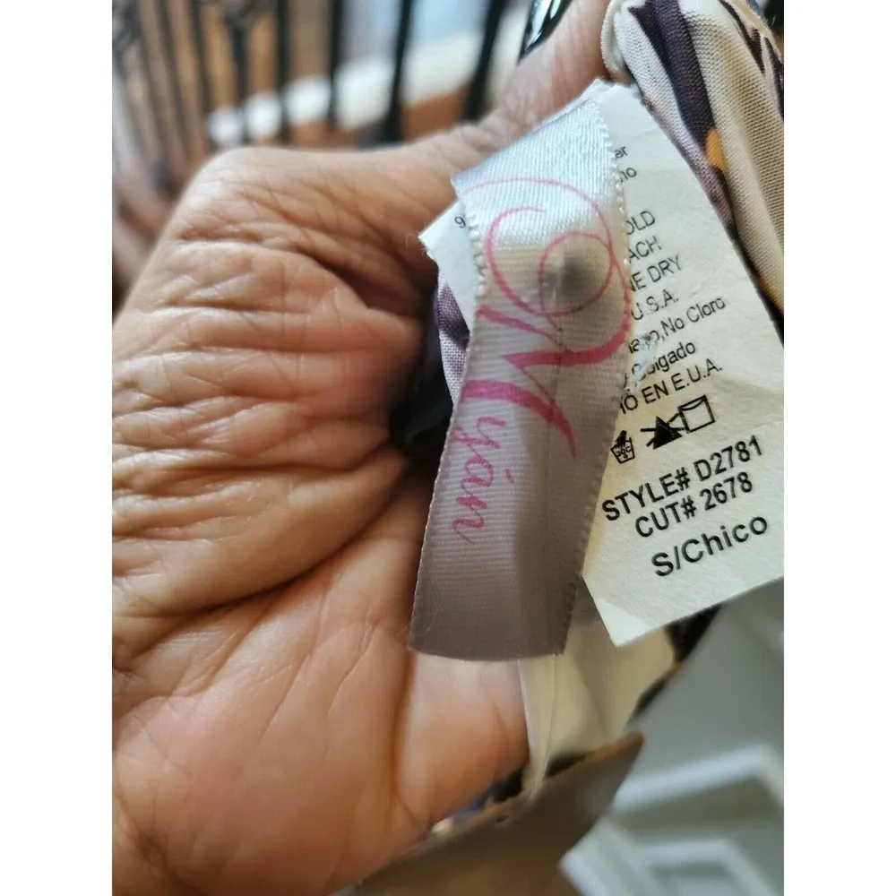 Francesca Collection Myan Multicolor Dress SZ S - Image 9