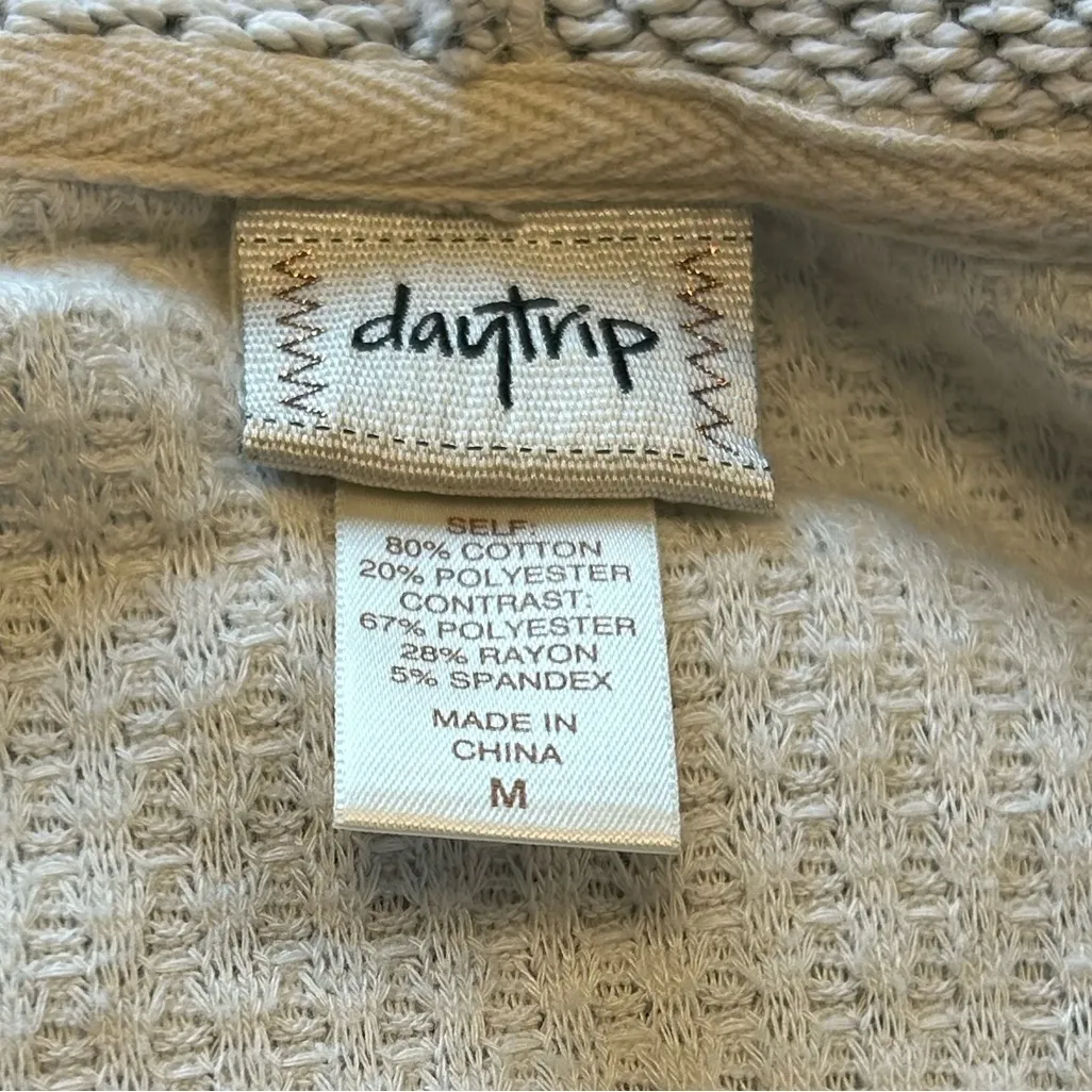 BKE Daytrip Size Medium French Terry hooded Sweatshirt The Buckle hoodie - Image 6