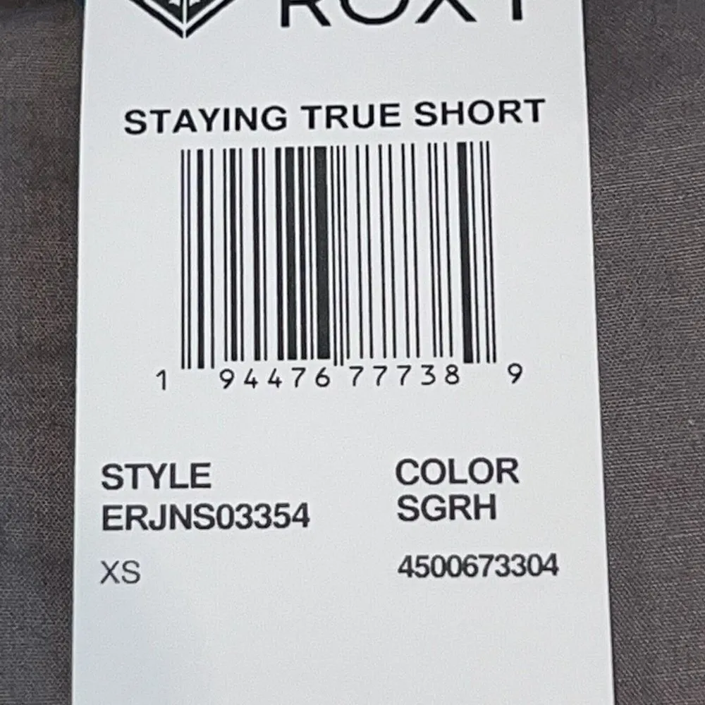 Roxy Women's Standard Staying‎ True Beach Shorts Women Size XS Heritage Heather - Image 11