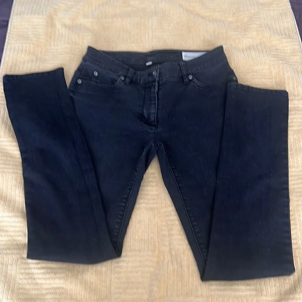 Two by Vince Camuto sz 27 slightly faded black skinny stretch jeans - Image 2