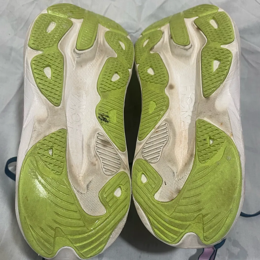 Hoka ONE ONE SKIFLOW Pink and NAVY women’s Running Shoes Size 6.5D - Image 8