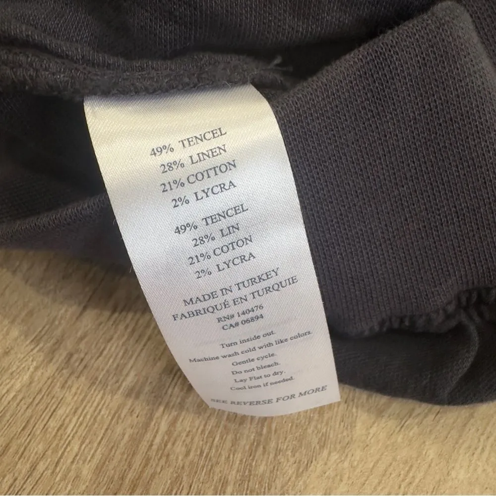 FAHERTY Arlie Day Shorts Washed Black Size Small S - Image 6