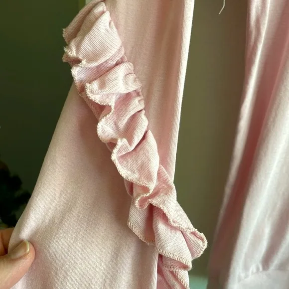 Chaser ruffle trim tee NWT - Image 2