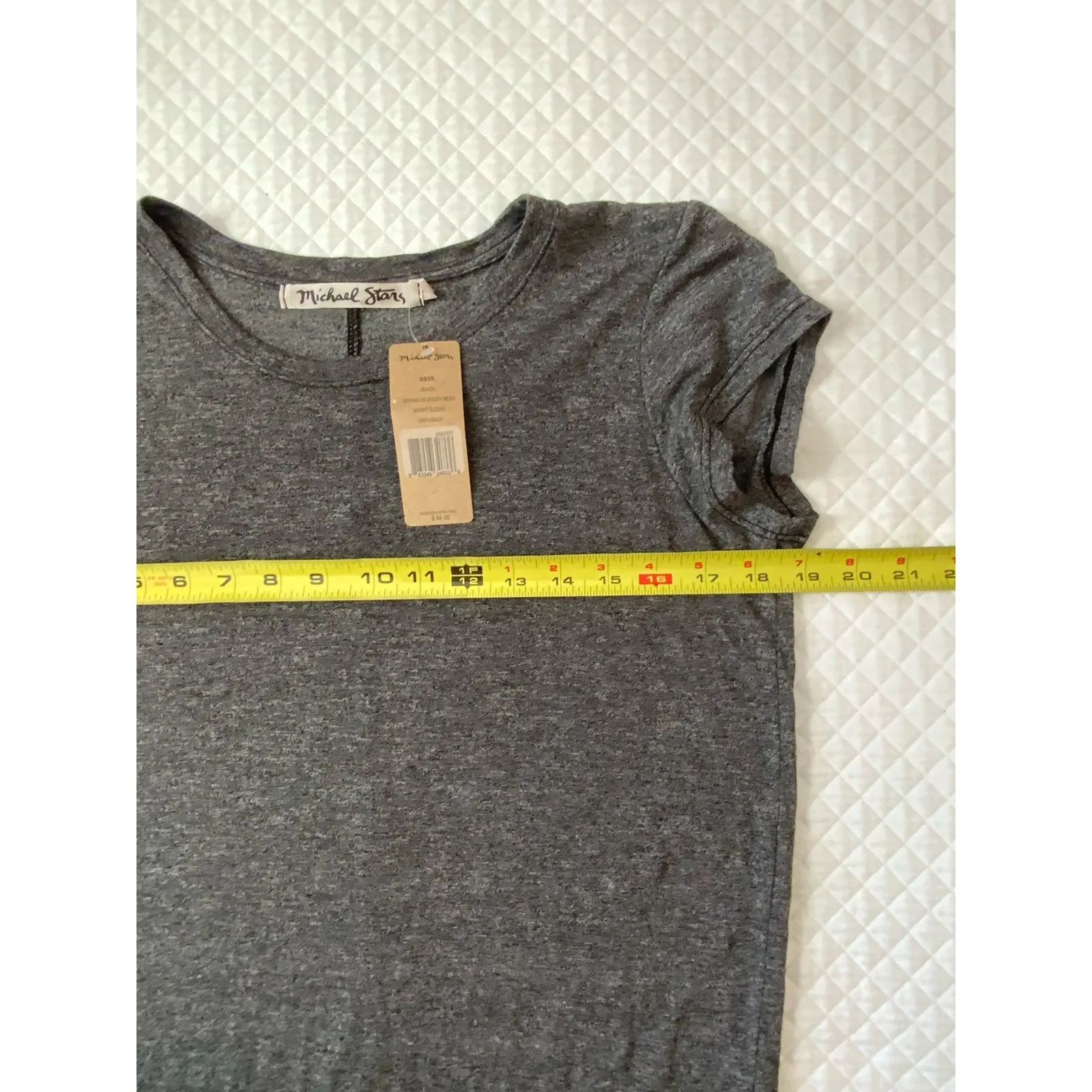 Michael Stars NWT‎ Brooklyn Crewneck tee - Image 5