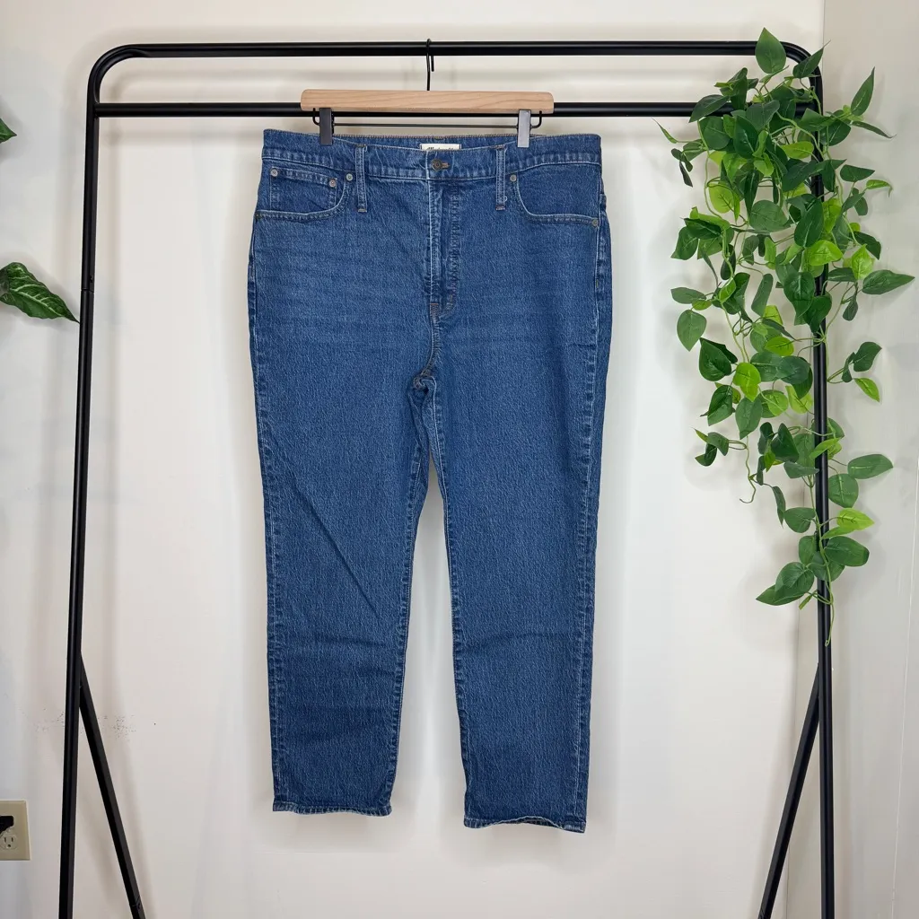 Madewell The Perfect Vintage Jean in Haight Wash size 33 NA919 - Image 3
