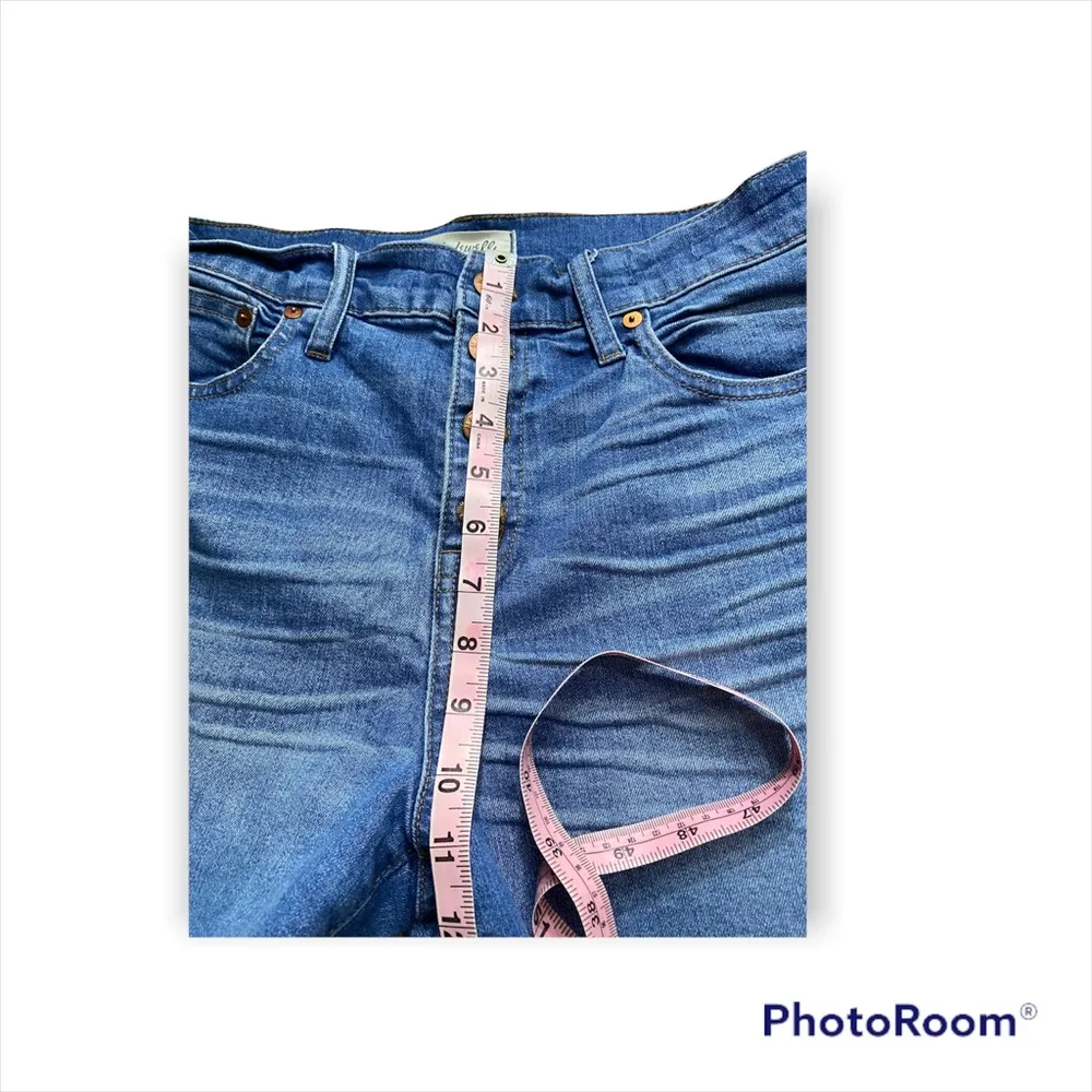 Madewell  button up high rise shorts 29 - Image 5