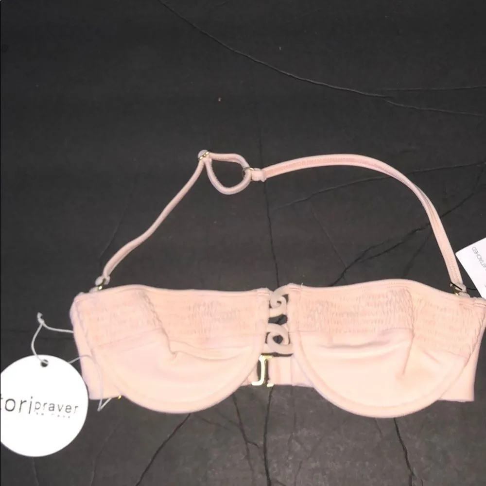 Tori Praver Kalinda Bikini Top W/Underwire nwt - Image 3