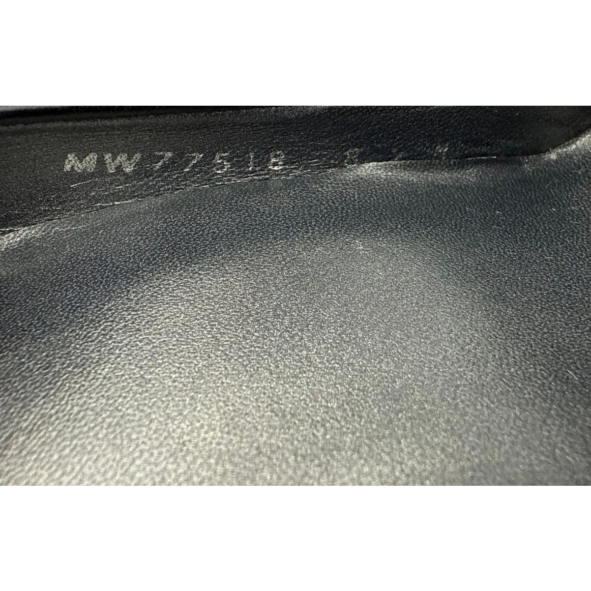 Stuart Weitzman STAGE Kid Leather Black Peep Toe Platform Pumps Size 8.5 - Image 7