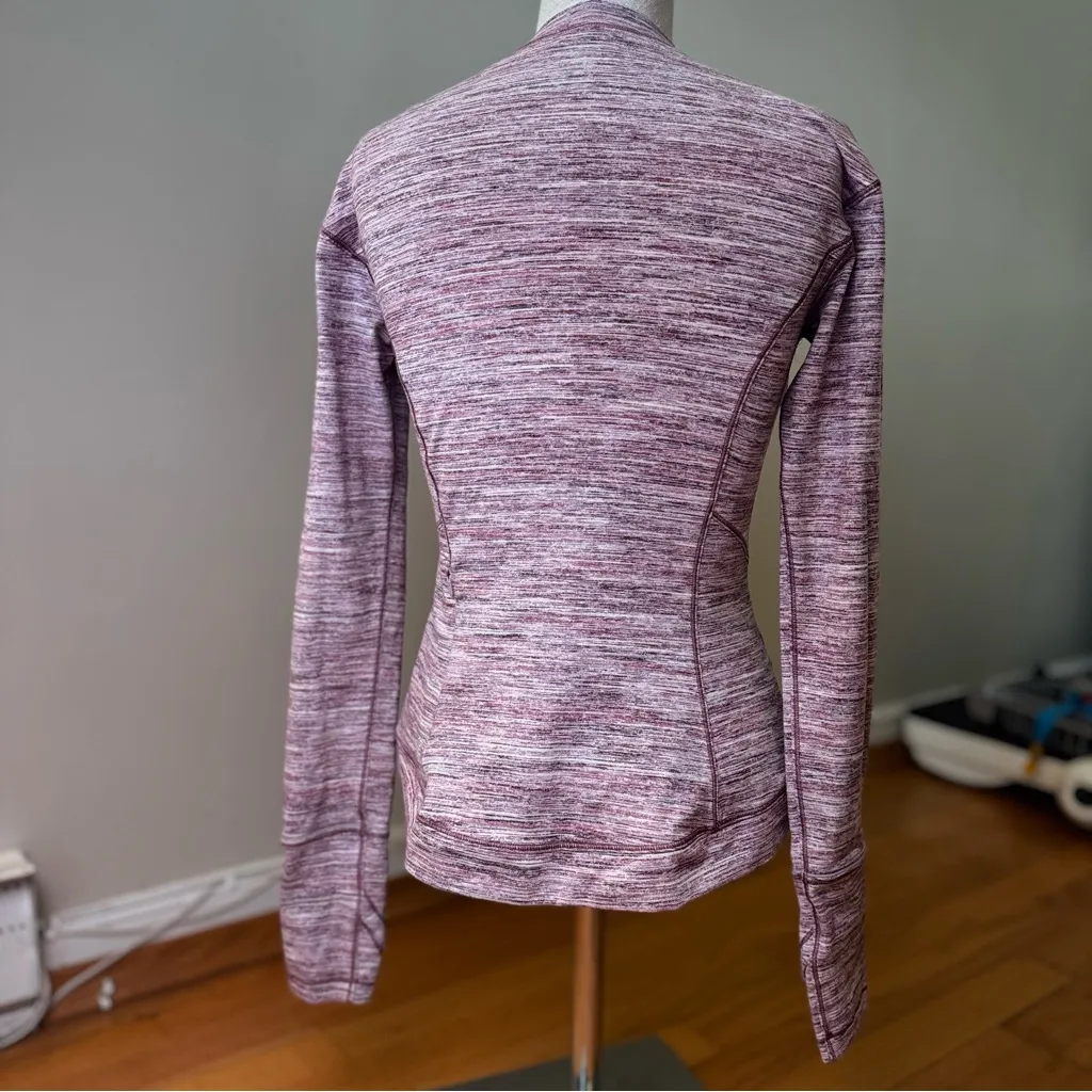 Lululemon Close to Crossing Long Sleeve *Rulu Pink XS Activewear Athleisure EUC - Image 3