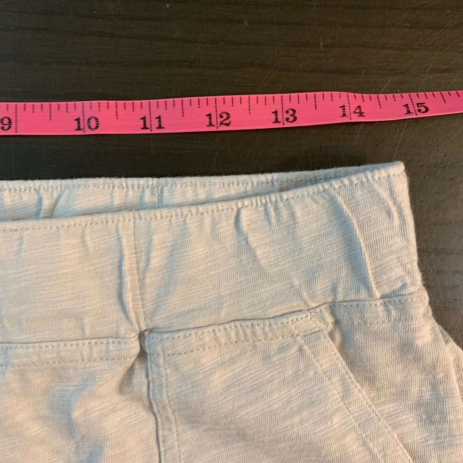 Escape by Habitat Clothes Womens Crop Pants Size M Resortwear Cruise Vacation Gray Size M - Image 7