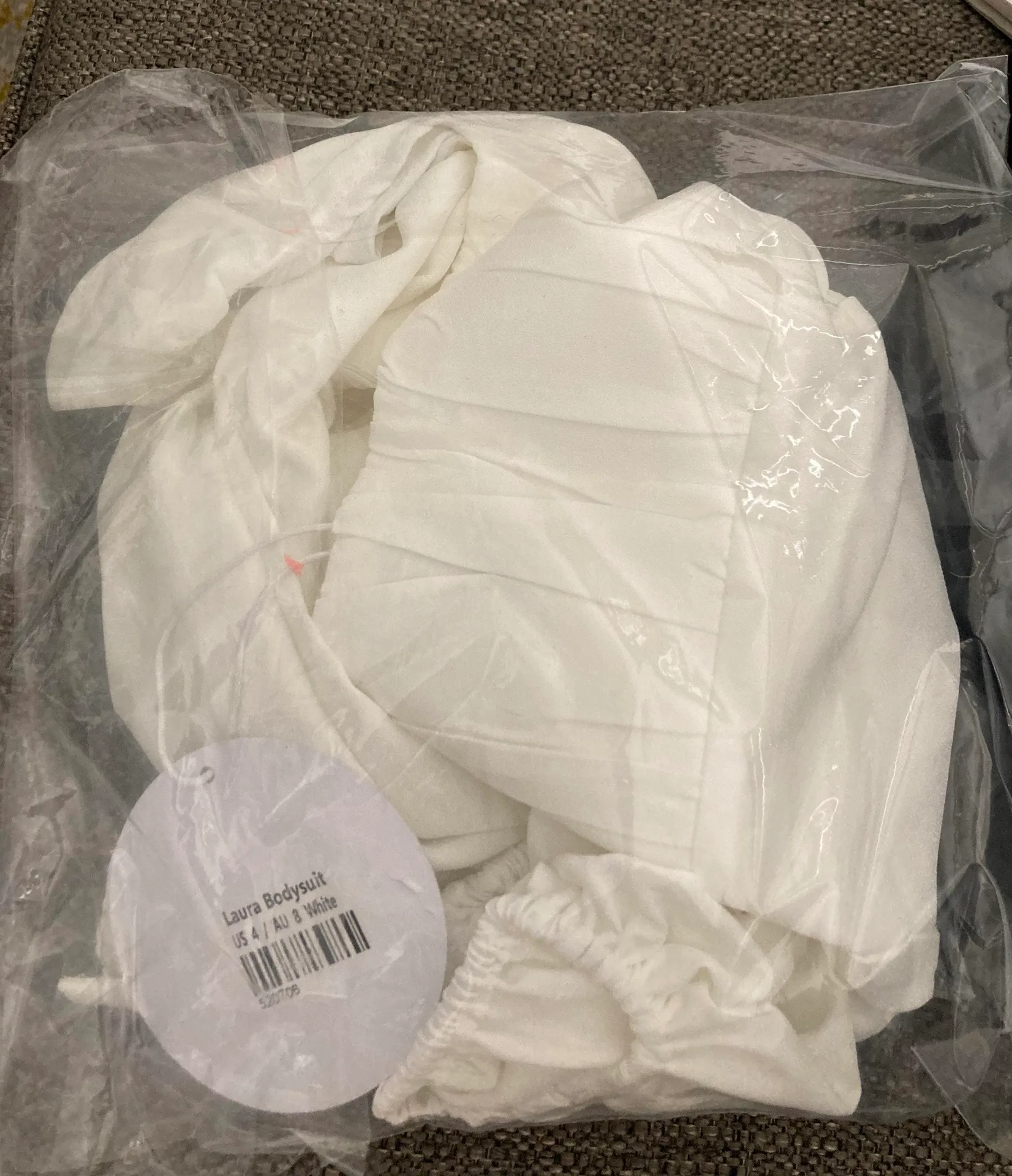 Princess Polly Laura Bodysuit white - Image 6