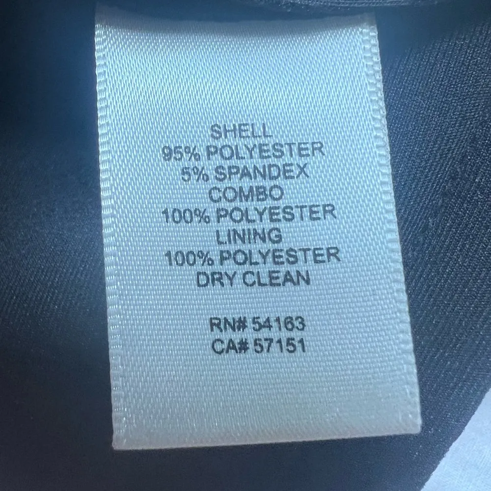 Eliza J Black Organza Ruffle Sleeve Dress Formal Wedding Event Cocktail Sexy- 6 - Image 10