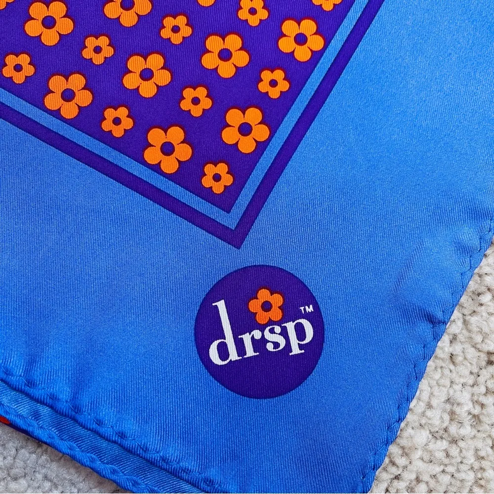 Vintage heavy silk long scarf NWT - Image 5