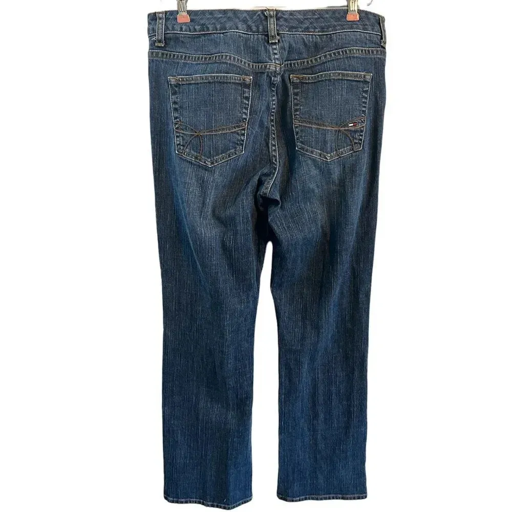 Tommy Hilfiger  Boyfriend Jeans Size 8 Blue Retro - Image 3