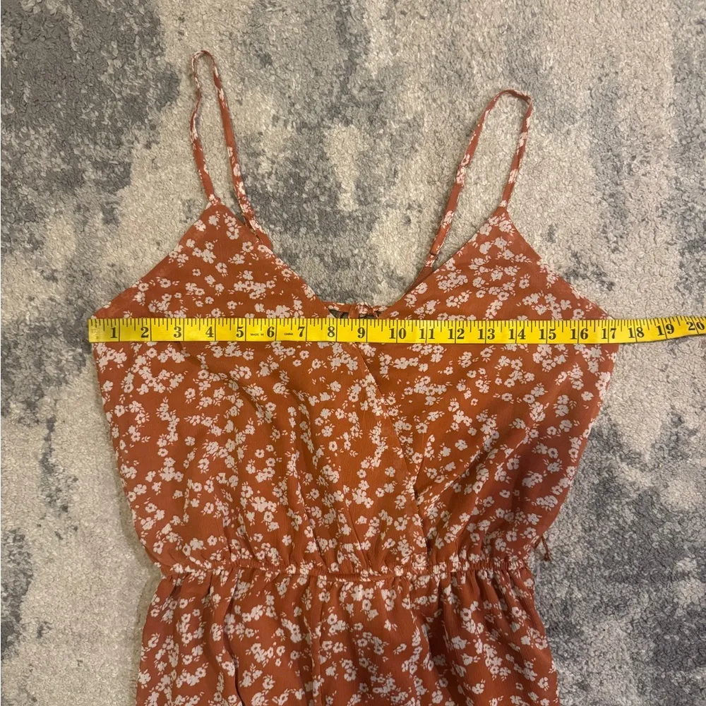 Daytrip Terracotta Floral Romper - Image 5