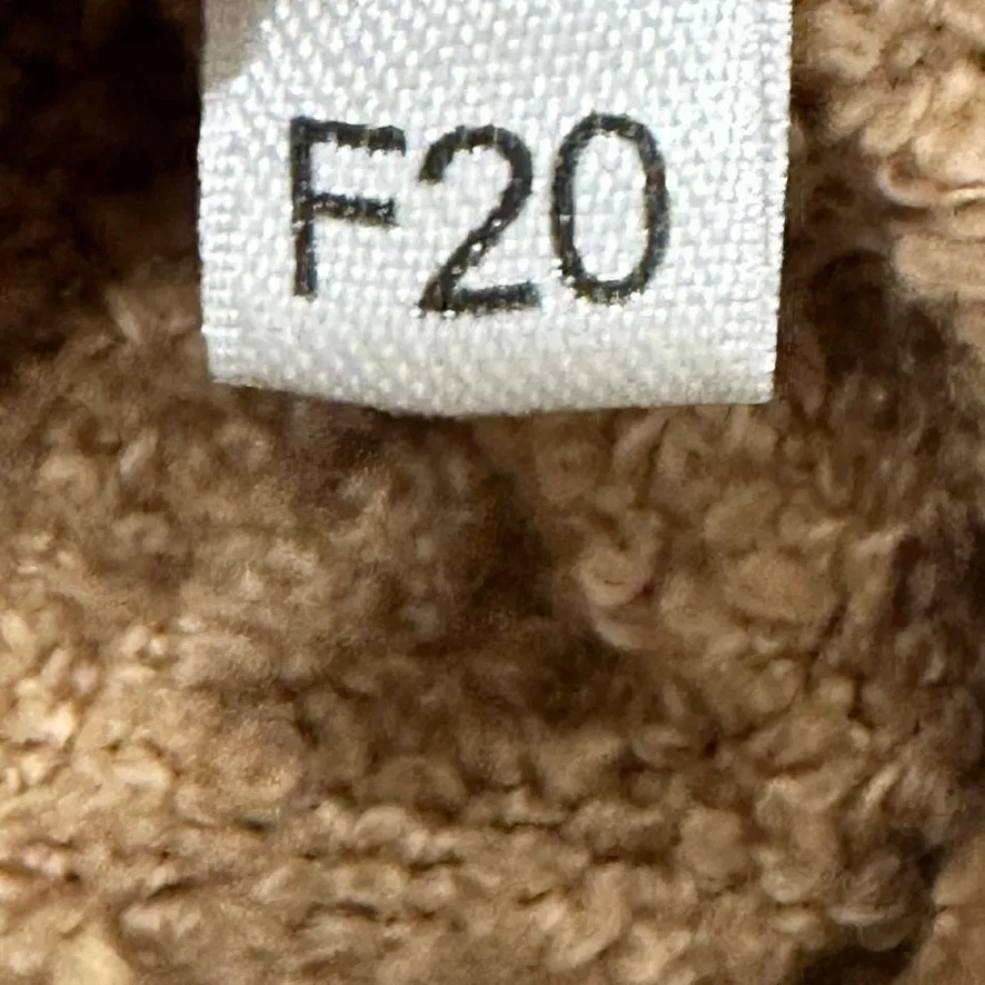 Eileen Fisher Tan Organic Cotton Boucle Long Cardigan Coastal Cozycore Fall Work - Image 8