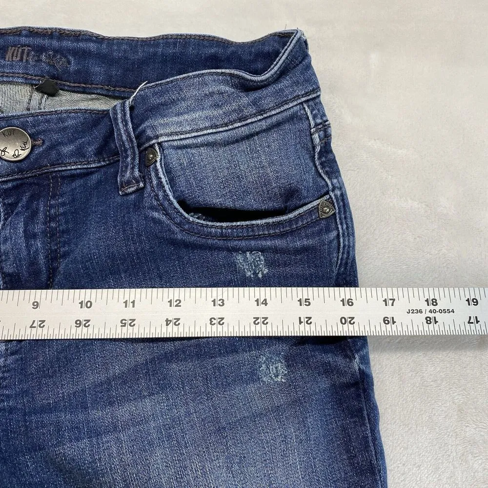 Kut From the Kloth Jeans Womens 6/28x28.5 Mia‎ Toothpick Skinny blue Denim - Image 3