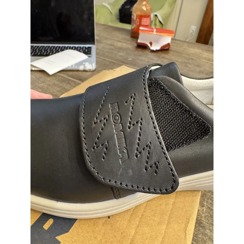 Romika Madeira Comfort Sneaker Black Size 37 US 6.5 German 22224‎ Embroidered - Image 2