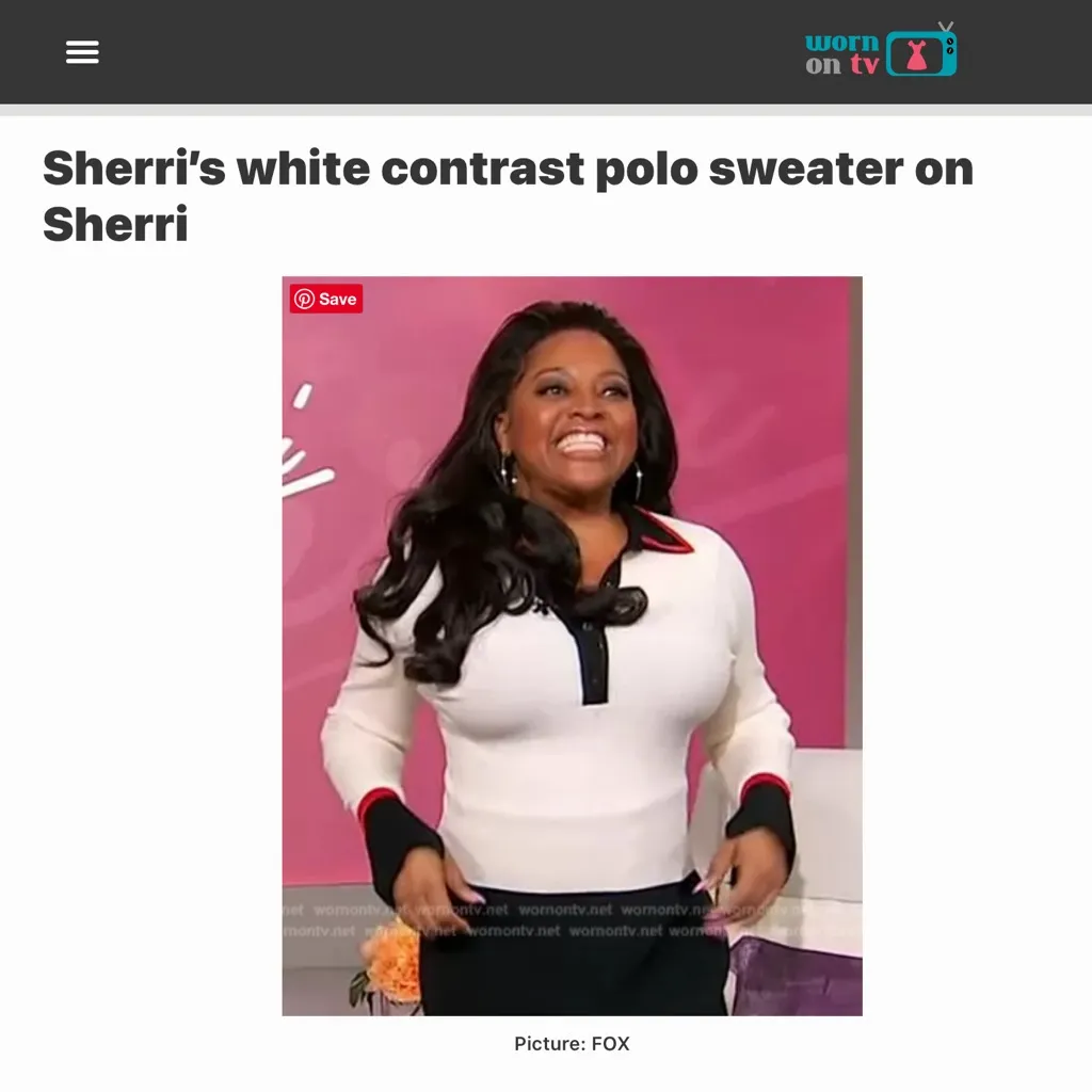 Alice + Olivia  Pia Rib Knit Wool Blend Polo Size S - NWT - Image 8