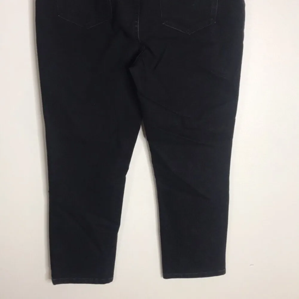 Soft surroundings ladies black cotton pants size medium - Image 9