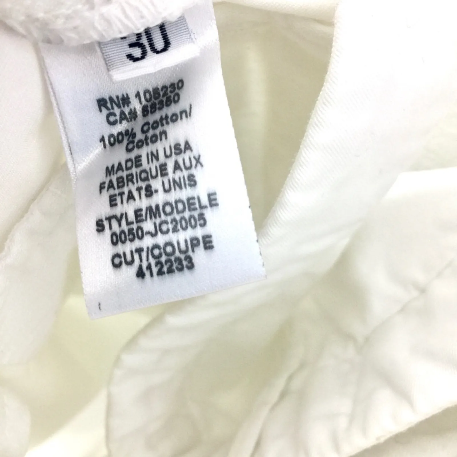 Joie Traveller White Bermuda Shorts Size 30 - Image 6