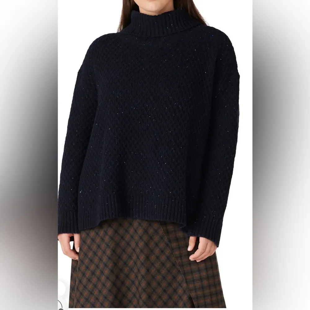 Adam Lippes x RTR Marled Turtleneck Preloved Rent the Runway L $290 - Image 7