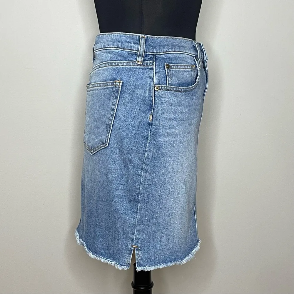 Loft Outlet Women’s Denim Jean Skirt Size 2 Blue - Image 4