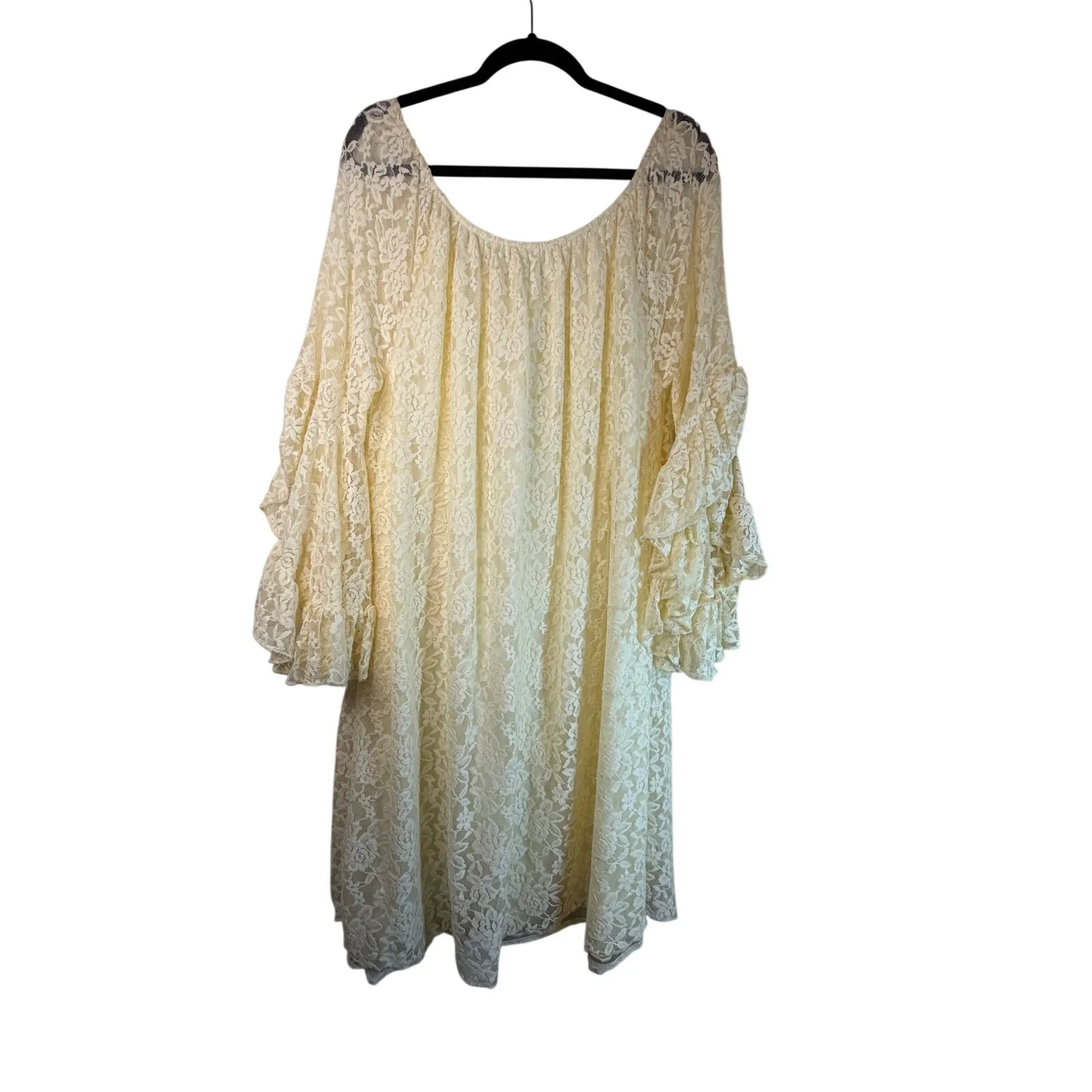 NWOT - Velzera Ivory Lace Dress - 3XL - Image 2